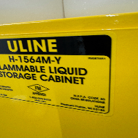 ULINE 45 Gallon Flammable Liquid Storage Cabinet image 0
